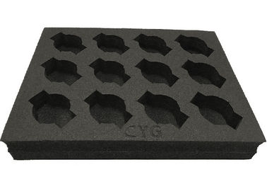 ESD پلاستیکی ضد انعطاف پذیر پلی استایرن پلی اتیلن فوم سینی سیاه رنگ