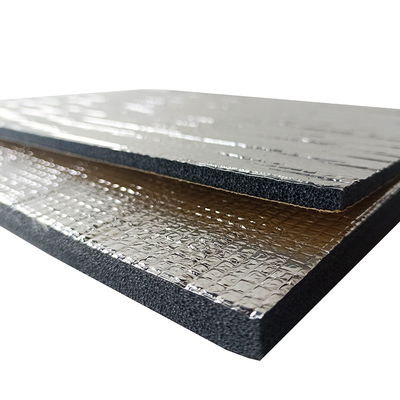 فولیک آلومینیوم فیبرگلاس XPE فوم ضد شعله خود چسبنده فوم عایق HVAC ضخامت 5-25mm