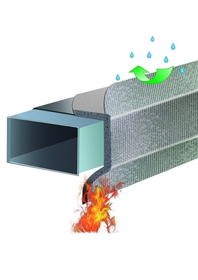 عایق ضد آتش HVAC آلومینیوم پشتیبان چسب متقاطع پلی اتیلن XPE کف