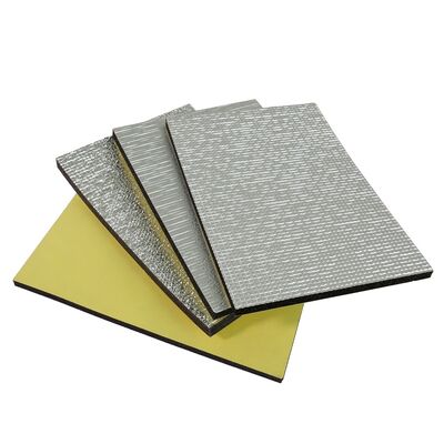 حرارت مواد بازتابنده Fireproof PE Foam Panal HVAC Insulation Foam