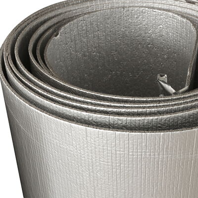 Flame Retardant Aluminum Foil Laminated XLPE Foam Insulation Roll Heat Barrier Sheet for Hotel Commercial Building HVAC Duct System